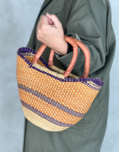 Handwoven mini basket bag - My Exhibition