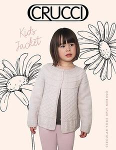 Crucci Knitting 8Ply Pattern #2004 Kids Jacket sizes 2-10 years