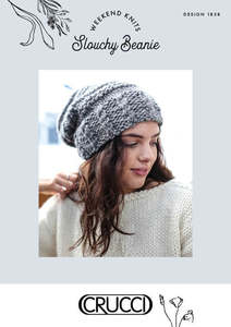 Adult Patterns 1: Slouchy Beanie 18ply Pattern