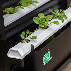Accessories: Hydroponic uPVC gully with end caps
