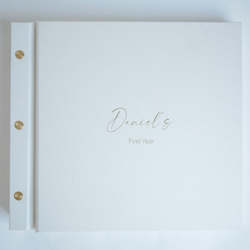 Baby Shower Guest Books: Personalised Baby Photo Album -  Instax Mini