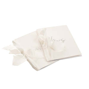 Vow Books: Wedding Vow Books - Silk Ribbon