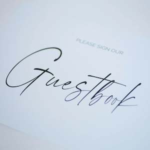 Wedding Stationery: Free Printable Guestbook Sign – Instant Download