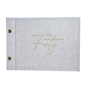 40th Birthday Guestbook