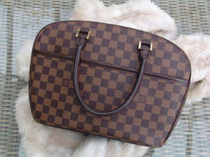 Bags: Louis Vuitton Damier Ebene Sarria Horizontal