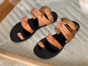 Accessories: Isabel Marant Natural Leather Jord Kingston | BNIB | Sz37