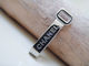 Chanel Silver-Tone Clasp Keyring Accessory