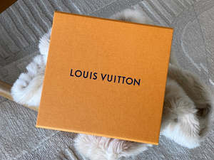 Louis Vuitton Medium Imperial Saffron Flap Storage Box