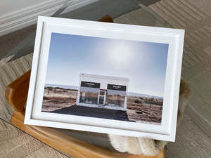 Limited Edition A3 Framed Prada Marfa Print
