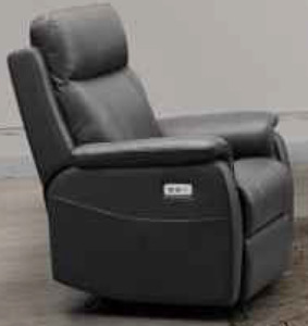 Products: Roberto Thick Leather 1R – 1 Seater Recliner – Black – MyHome – Easy pay, affordable homeware
