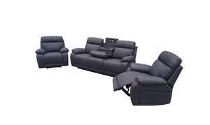 Products: Atlanta 3 Piece Reclining Lounge Suite – Ash – MyHome – Easy pay, affordable homeware