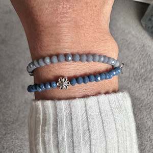 Twilight Azure Handmade Beaded Bracelet