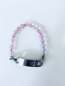 Girls Bracelet Compatibles: Pink Butterflies