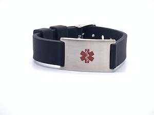 Whiti: Whiti Medical ID - Silicone BLACK