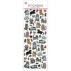 Stickers: Foil Stickers | Cats