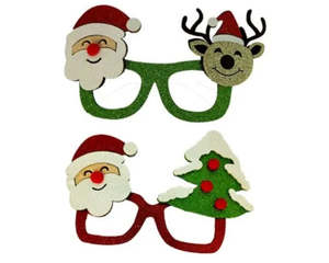Christmas Collection: Artwrap | Novelty Christmas Glasses | Assorted