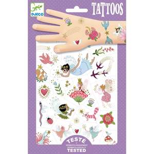 Djeco: Djeco | Temporary Tattoos | Fairy Friends