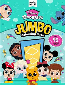Disney Doorables | Jumbo Colouring Book
