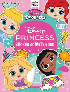New Arrivals: Disney Doorables| Princess Sticker Activity Book