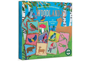 New Arrivals: Eeboo | Memory and Matching Game | Woodland