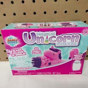 New Arrivals: Bubble Workz | Magical Unicorn Bubble Blaster