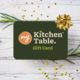 My Kitchen Table Gift Card – Send a Meal - My Kitchen Table
