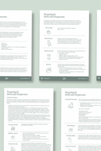 Products: Your Guide to Preparing for Birth & Postpartum - My Little Kiwi Antenatal