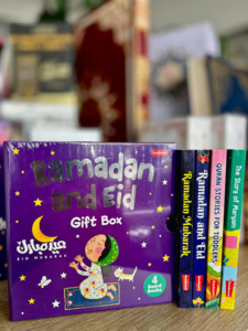 Board Books: Ramadan and Eid - Gift Box (4 Board Books Set)