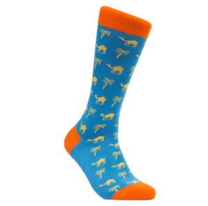 Halal Socks: Blue Desert