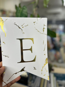 Sale Items: Eid Mubarak Bunting (White Marble)