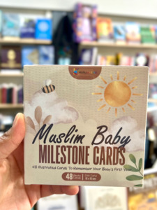 Gifts Bundles And Vouchers: Muslim Baby Milestone Cards