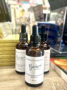 Health And Wellness: Blackseed & Black Raspberry Body Oil