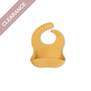 Silicone Bib - Mustard