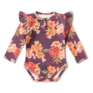 Snuggle Hunny Kids: Snuggle Hunny Kids - Long Sleeve Organic Bodysuit | Sienna