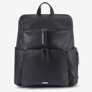 VANCHI - The Frankie Everyday Backpack Nappy Bag | Black