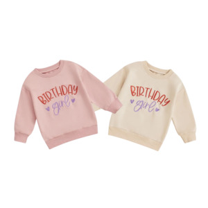 Party Outfits Birthdays: Birthday Girl Jumper | 2 Colours