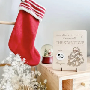 Special Collections: Timber Tinkers - Vintage Santa Countdown