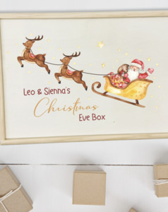 Special Collections: Timber Tinkers - Christmas Box – Santa Sleigh