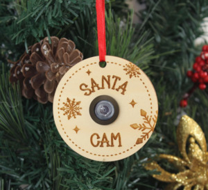 Special Collections: Meridian Etch - Wooden Santa Camera