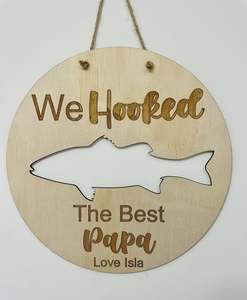 Timber Tinkers: Timber Tinkers - Fishing Sign