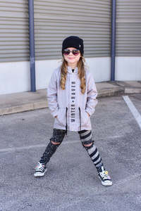 Winter And Raven: Winter and Raven - Stone Fade Anorak