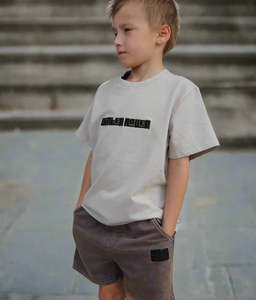 Winter and Raven - Luxe Acid Wash Shorts | Vintage Smoke