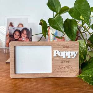 Fathers Day Collection: CMC Gold - Best Poppy Ever Picture Holder