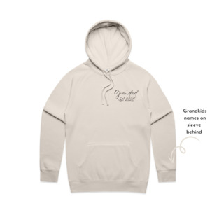 Fathers Day Collection: MLW By Design - Established GRANDAD Adult Hoodie | Various Colours