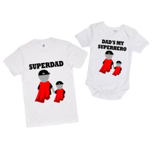 Fathers Day Collection: The Dad Squad - Dad’s My Superhero/Superdad Set *CLEARANCE*
