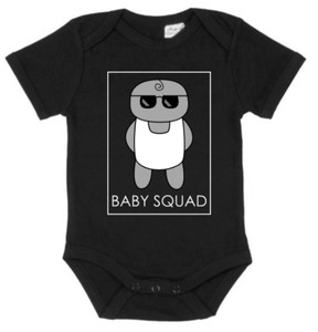 Fathers Day Collection: The Dad Squad - Baby Squad Baby Onesie