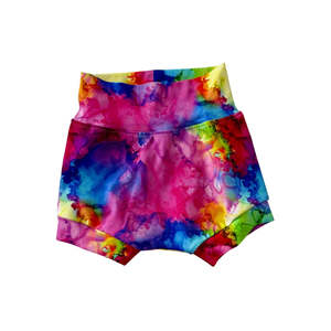 Newborn: Pili Pala Collections - Handmade Bummies | Rainbow Ink Blot