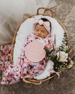 Snuggle Hunny Kids - Organic Muslin Wrap | Blushing Beauty