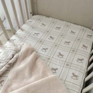 Pop Ya Tot - Fitted Cot Sheet | The Rocking Horse
