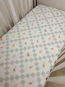Sheets Change Pad Cover: Pop Ya Tot - Fitted Cot Sheet | Goosey Gander